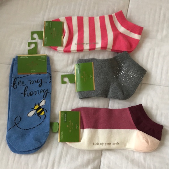 kate spade Accessories - Kate Spade Sock Bundle